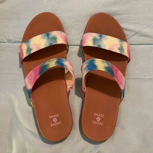 Tie Dye Slides